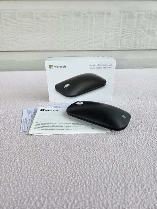 Microsoft Modern Mobile Mouse Black 1679/1679C Bluetooth Wireless Portable