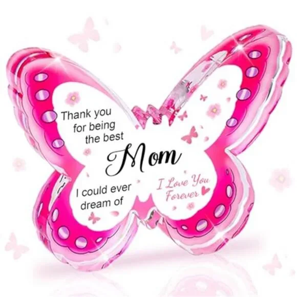 Birthday Gifts for Mom Gift, Mothers Day Gifts Acrylic Butterfly Plaque