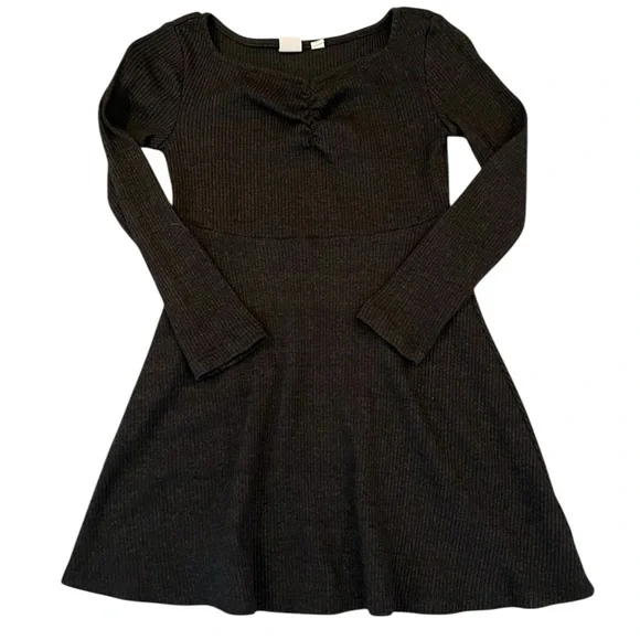 EUC - GAP Kids Girls Dress - Size 6/7, Charcoal