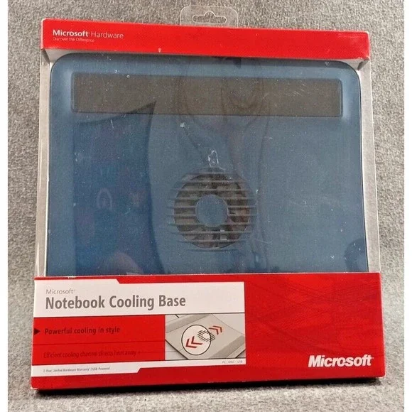 Microsoft Notebook Cooling Base Microsoft Hardware USB Powered