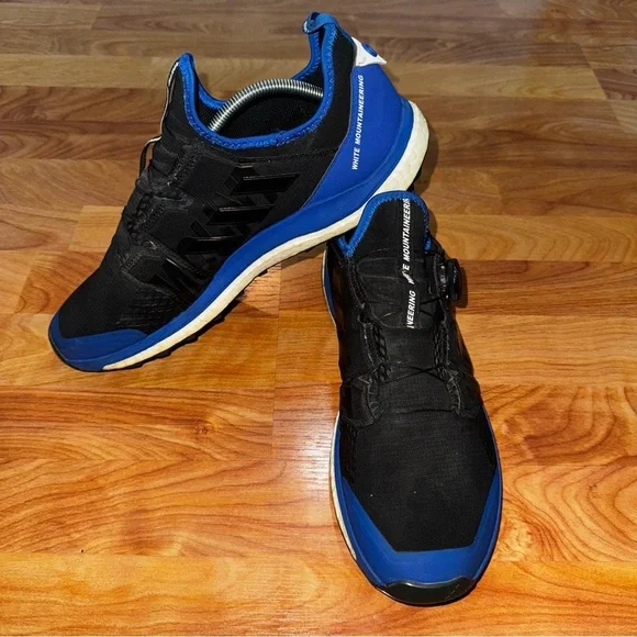 Rare Adidas White Mountaineering x Terrex Agravic Boa Black Royal Size 12