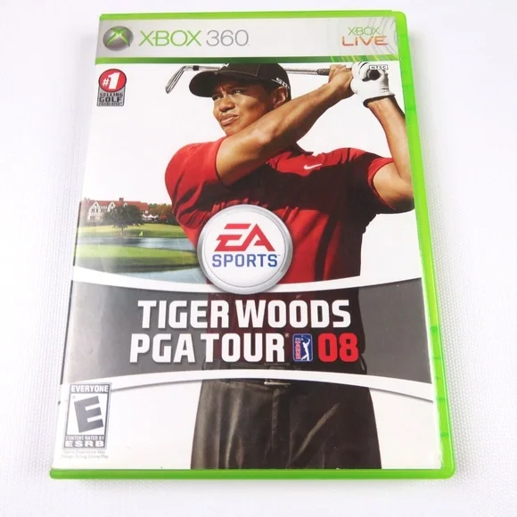 TIGER WOODS PGA TOUR 08 -XBOX 360 Microsoft 2007