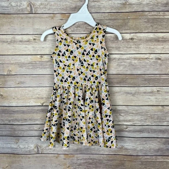Dot Dot Smile Tank Dress 12-24 Mo Geometric Print