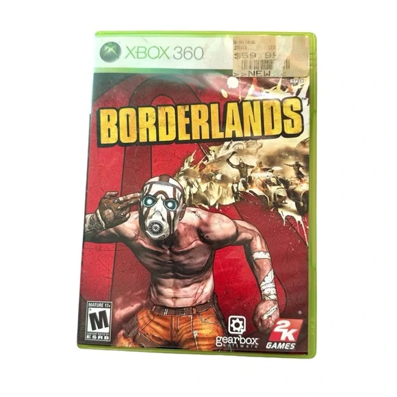 Microsoft Xbox 360 Borderlands Video Game NOT TESTED