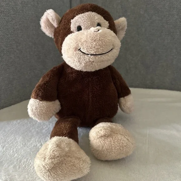 Animal Adventure Sweet Sprouts Monkey 2015 Brown Tan Plush Stuffed Beige 16