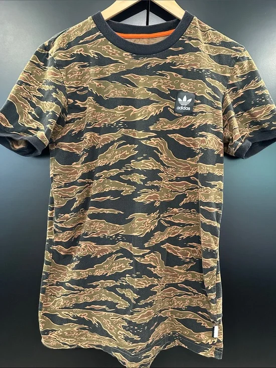 adidas Skateboarding Tiger Stripe Camo Tee