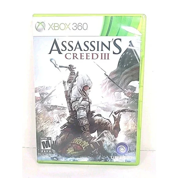 Assassin's Creed III (Microsoft Xbox 360, 2012) CIB Tested