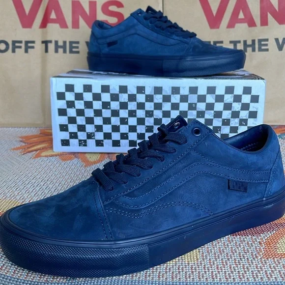 Vans Men’s Skate Old Skool Mono Dark Blue VN0ASFCB1PE Sneakers
