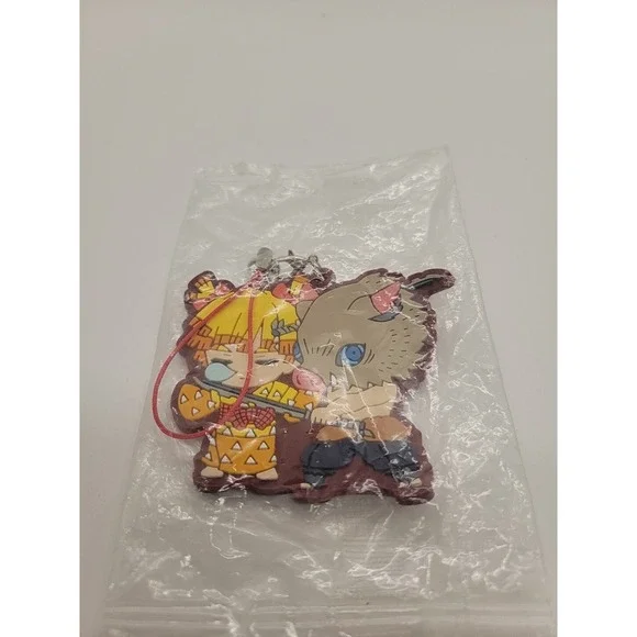 PSL Demon Slayer mini Rubber Swing #12 Zen'itsu & Inosuke BANDAI 2022 NEW