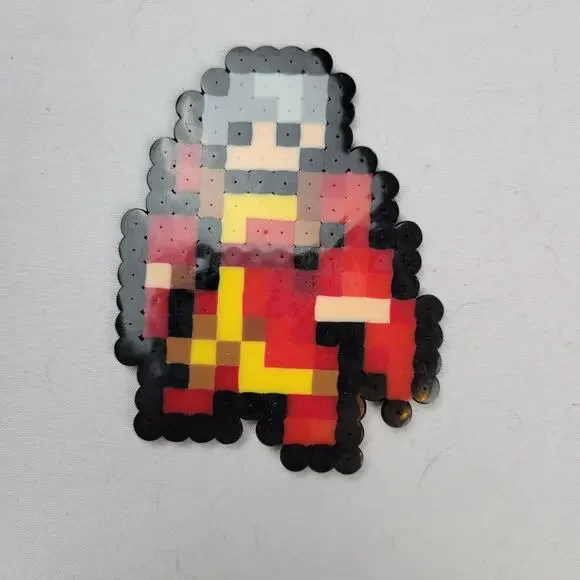 King [Enemy] Fire Emblem Perler Bead Pixel Art