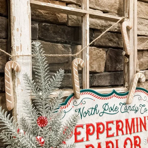 Candy Cane Garland