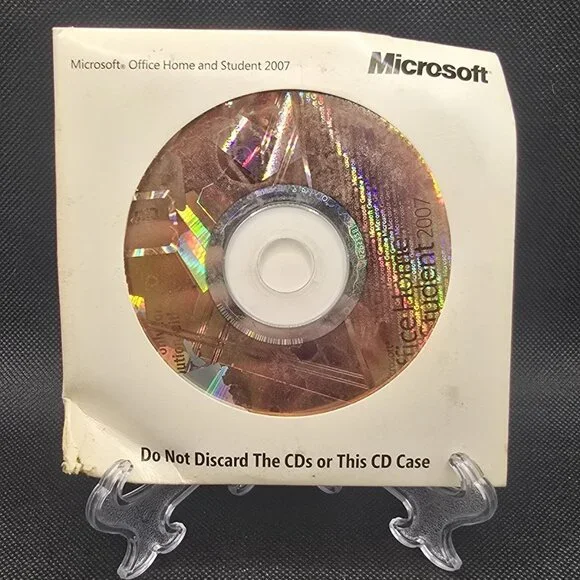 Microsoft Office Home and Student 2007 W/ Key