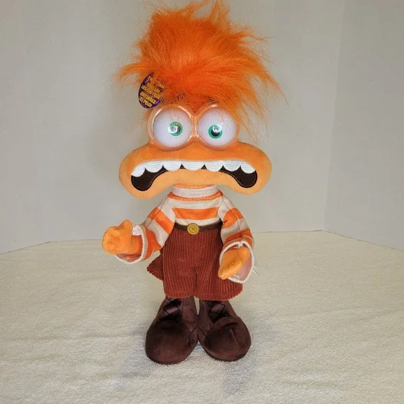 Disney Pixar Inside Out 2 Shaking with Anxiety Feature Plush