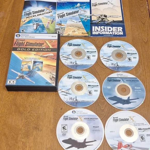 Microsoft Flight Simulator X Gold Edition + Accelerator Expansion Pack