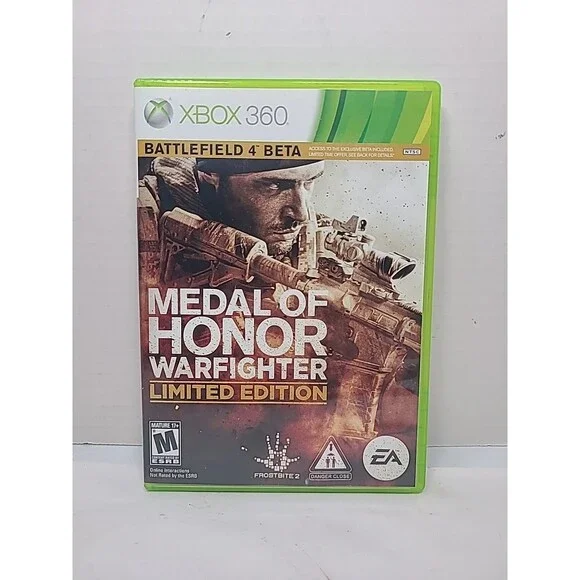 Medal of Honor: Warfighter -- Limited Edition (Microsoft Xbox 360, 2012)