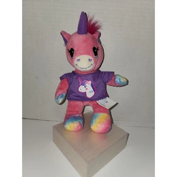 Build-A-Bear Workshop‎ Mini Rainbow Unicorn plush
