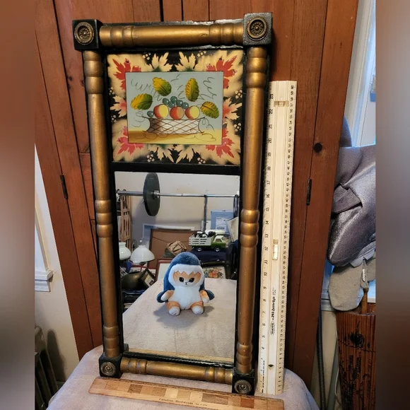 Antique Fruit Bowl Mirror