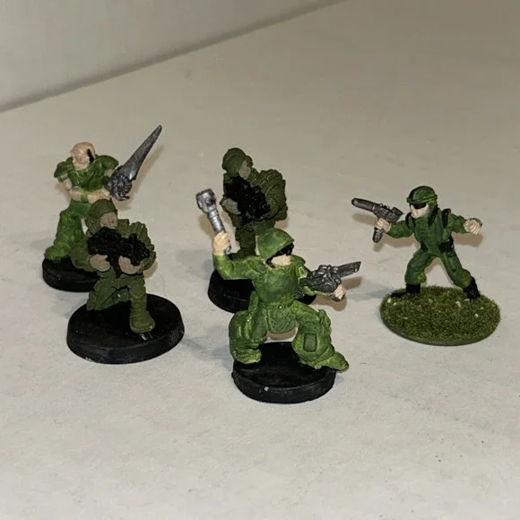 Ral Partha Citadel Metal Miniature Lot Of‎ Marine Army Soldiers