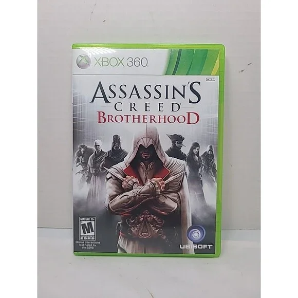 Assassin's Creed: Brotherhood (Microsoft Xbox 360, 2010) Complete w/ Manual