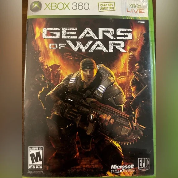 Pre-Owned Gears of War Video Game by Epic Games for Microsoft Xbox 360 Console