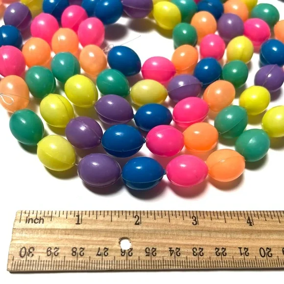 Vintage Blow Mold Egg Garland
