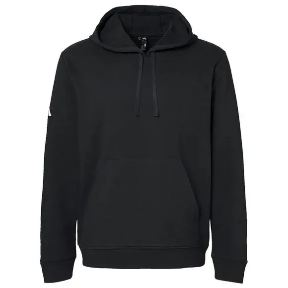 Adidas Men's Black Fleece Hooded Sweatshirt - S