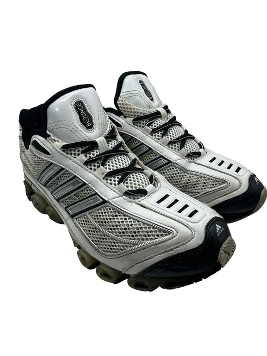 Adidas Bounce Y2K White Silver Sneakers Men’s Size 9 Running Shoes 676679 2008