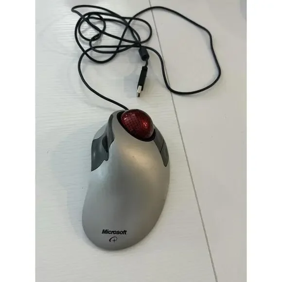 Microsoft Trackball Explorer USB Optical Ergonomic Trackball Mouse