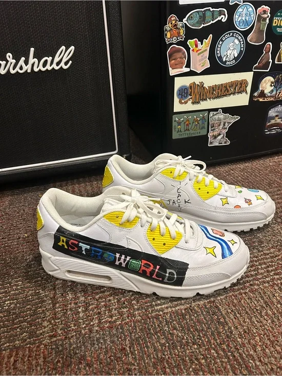 Custom Nike AirMax 90 AstroWorld