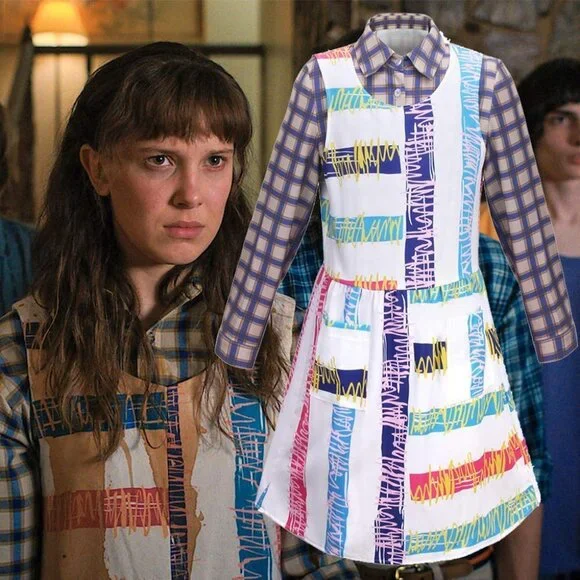 Stranger Things Cosplay Eleven Dress || XL EUC