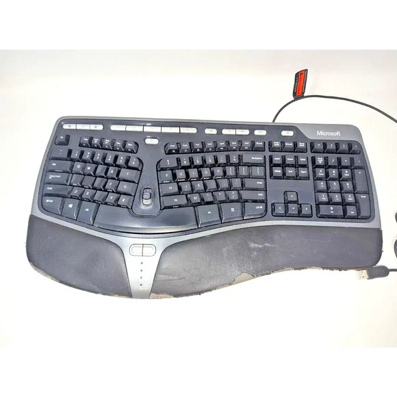 Microsoft Natural Ergonomic Keyboard 4000 v1.0 KU-0462 Model 1048 USB Wired