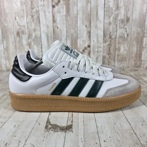 Adidas Samba XLG White Collegiate Green Gum IE9181 Mens Size 11 Sneakers