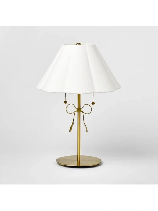 NWT Stick Lamp with Bow Brass - Threshold designed with Studio McGee
