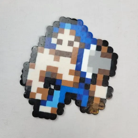Brigand Fire Emblem Perler Bead Pixel Art