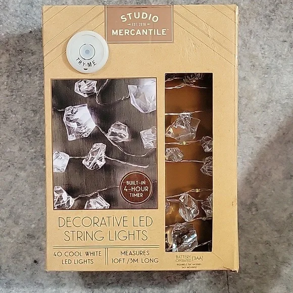 Decorative LED String Lights, NEW 10ft