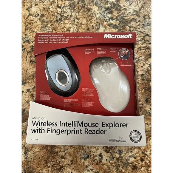 Microsoft Wireless IntelliMouse Explorer w/ Fingerprint Reader **RECEIVER ONLY**