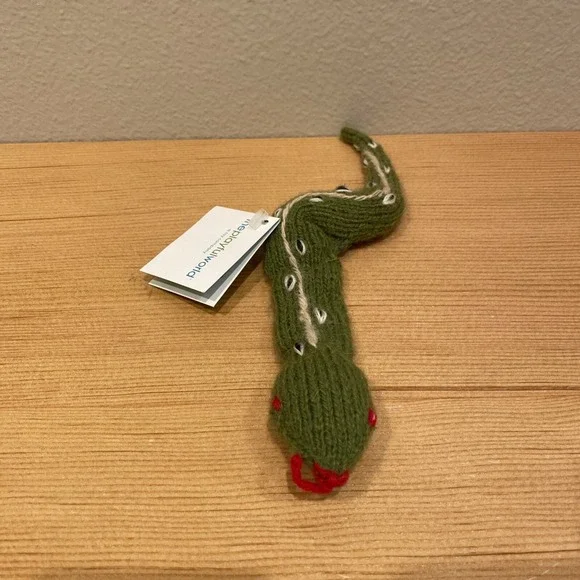NWT Snake Finger Puppet Alpaca‎ 2006 NOS