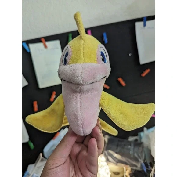 Neopets Yellow Flotsam Yellow Pink‎ Plush (2008)