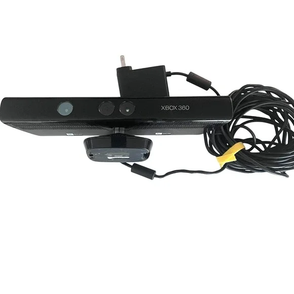 Official Microsoft Xbox 360 Kinect Sensor Motion Camera with Power Cord TESTED