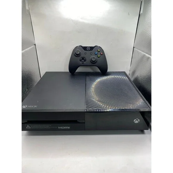 Microsoft Xbox One 1TB Black Console with Controller & Cords Tested And Working