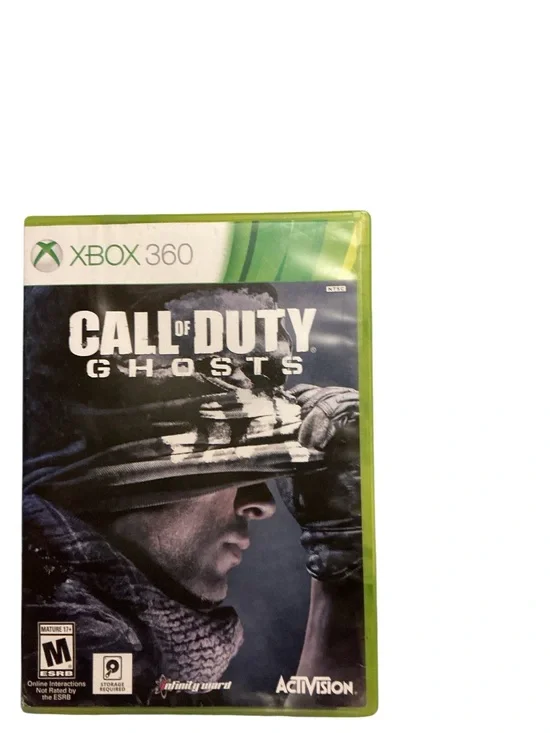 Microsoft Xbox 360 Call of Duty: Ghosts in Green Case