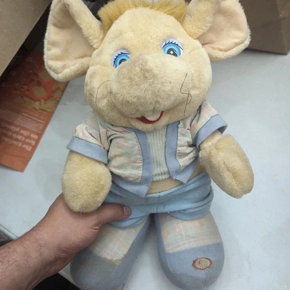 Vintage Topo Gigio Mouse Maria Perego‎ Plush *works sings*
