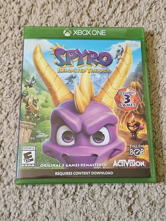 Spyro Reignited Trilogy - Microsoft Xbox One & Xbox Series S / X – Complete
