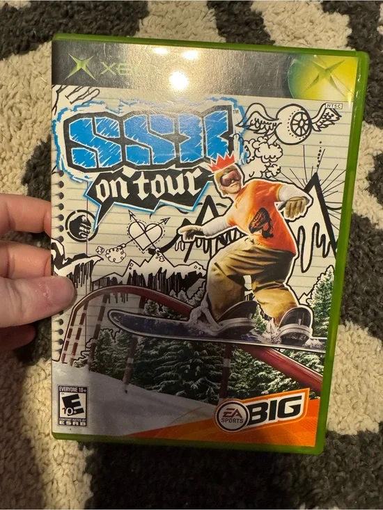 Microsoft Xbox SSX On Tour Snowboarding Game - Green Case