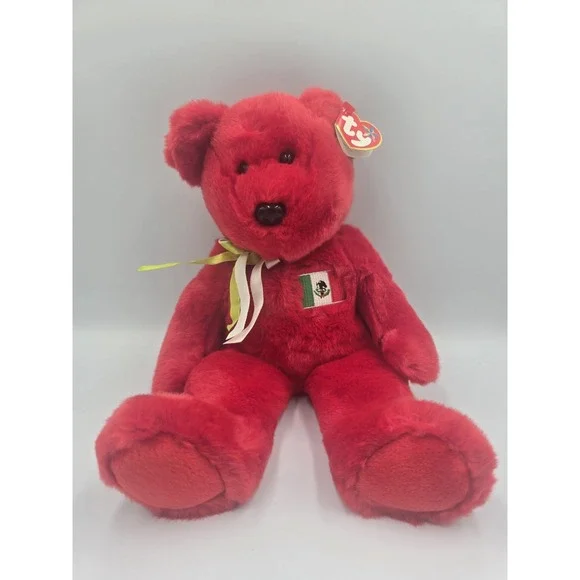 Ty Osito 1999 Beanie‎ Baby Bear, NWT LARGE 14 INCH