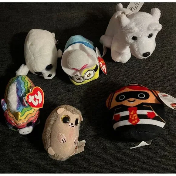 Mini‎ beanie baby toys and others