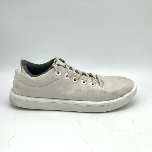 Allbirds Men's 10 Wool Pipers Low Top Cream Lightweight Casual Shoes