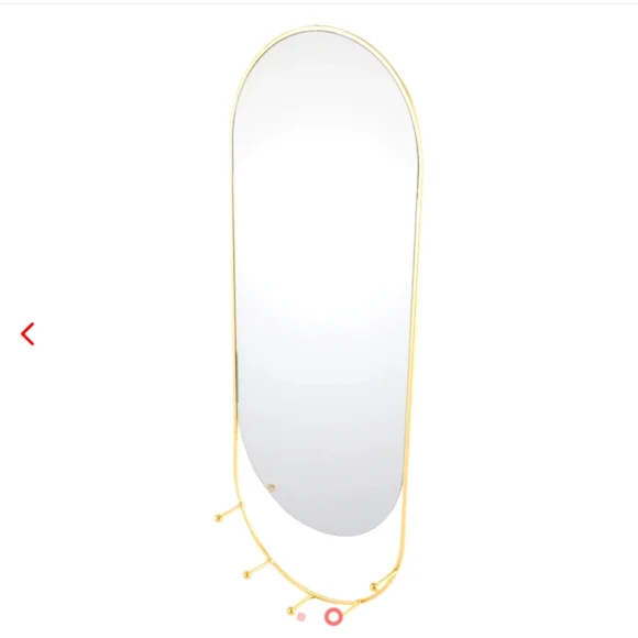Short Stories Halland hanging mirror shelf