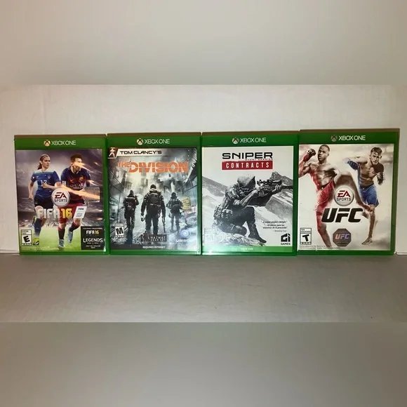 Microsoft Xbox One Lot of 4