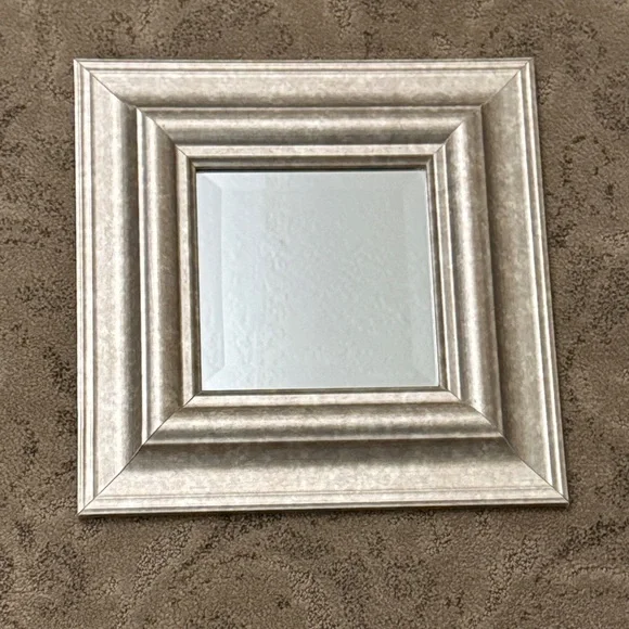 Small Silver Wall Mirror